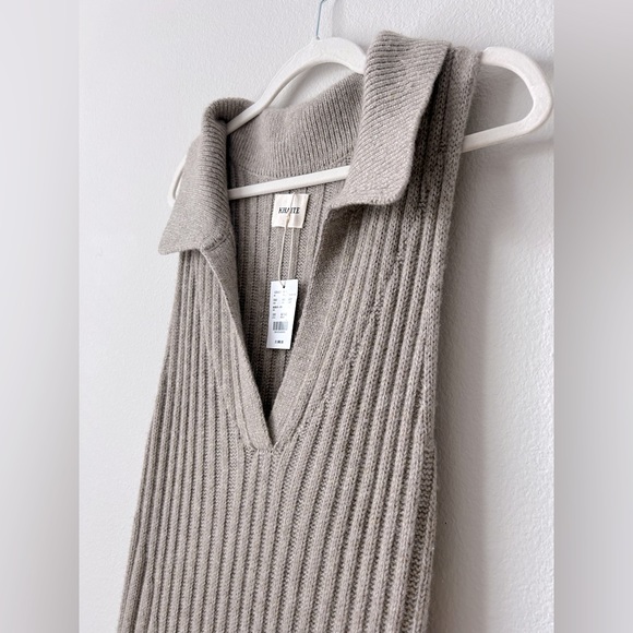 Giselle Tan Cashmere Dress M RARE - Picture 8 of 11